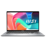 MSI Modern 15 F1MG 824XLK Intel Core 5 processor 120U | Iris Xe Graphics | 16GB DDR4 3200MHz | 512GB Gen4 NVMe M.2 SSD | 15.6" Inch FHD Display | Urban Silver | (2 YEARS WARRANTY)