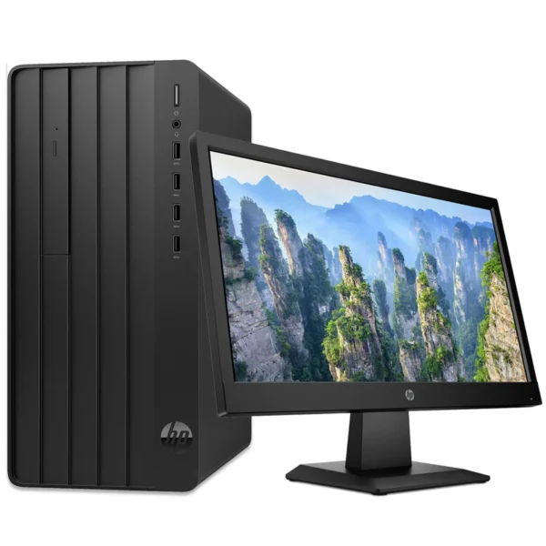 HP Pro Tower 290 G9 Desktop PC – Intel Core i3-12100, 4GB DDR4 3200, 1TB SATA HDD, FreeDOS, HP P204V 19.5" Monitor ,HP 125 Wired Keyboard & Mouse - ( 3 YEARS WARRANTY )