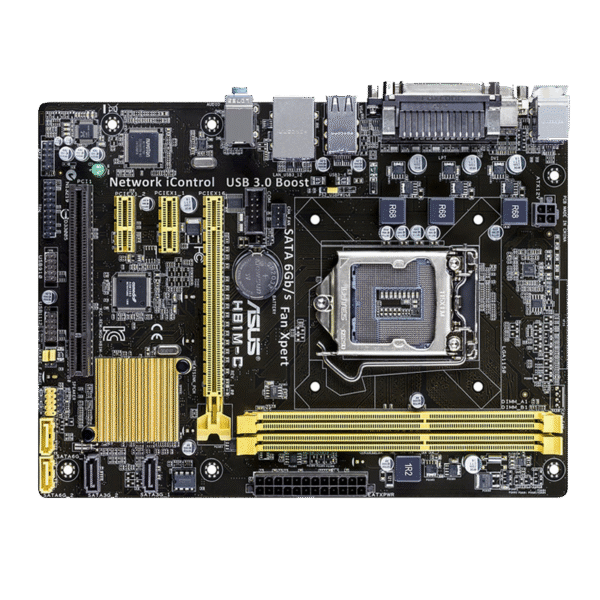 KOREAN IMPORTED H81 RAM SLOT 2 USED MOTHERBOARD ( 3 MONTHS WARRANTY )