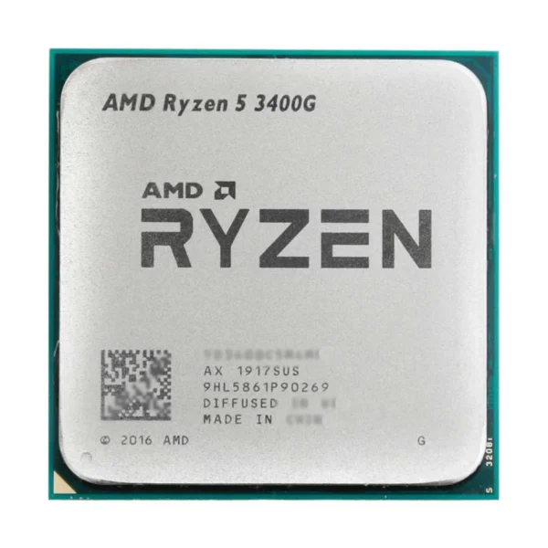 RYZEN 5 3400G WITH RADEON™ RX VEGA 11 GRAPHICS ( 6 MONTHS WARRANTY )