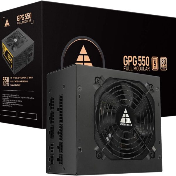 GOLDENFIELD 550W FULL MODULER PSU