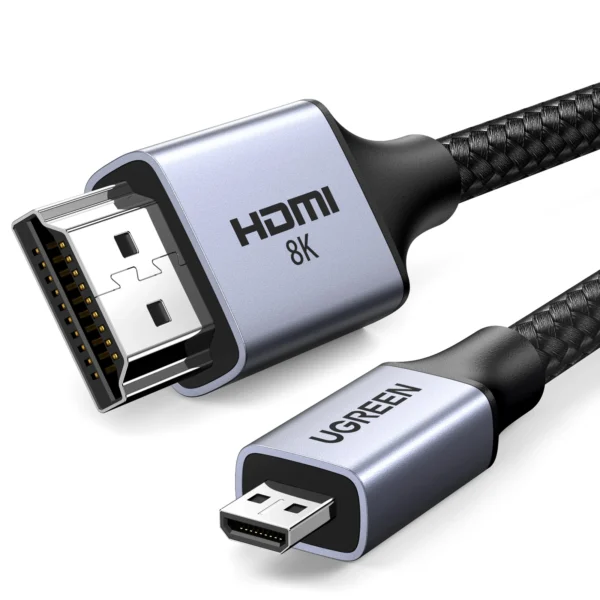 UGREEN 1 Meter 8K Micro HDMI to HDMI Cable – HD164 - 15516
