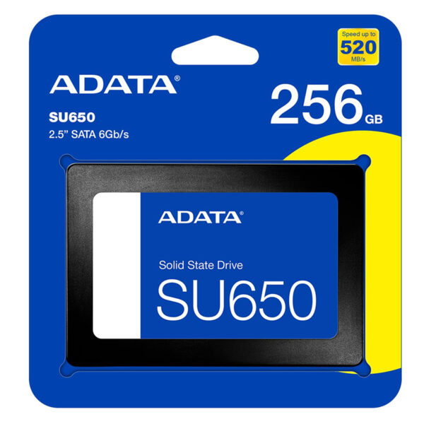 ADATA SU650 256GB SSD ( 3 YEARS WARRANTY )