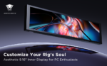 JUNGLE LEOPARD 9.16 INCH LCD MINI CUSTOMIZABLE 1920*480 IPS TEMPERATURE DISPLAY SCREEN