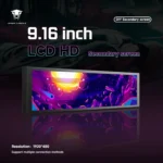 JUNGLE LEOPARD 9.16 INCH LCD MINI CUSTOMIZABLE 1920*480 IPS TEMPERATURE DISPLAY SCREEN - Image 2