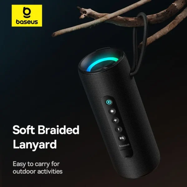 Baseus AeQur VO20 Portable Wireless Speaker Cluster Black – 1 year warranty